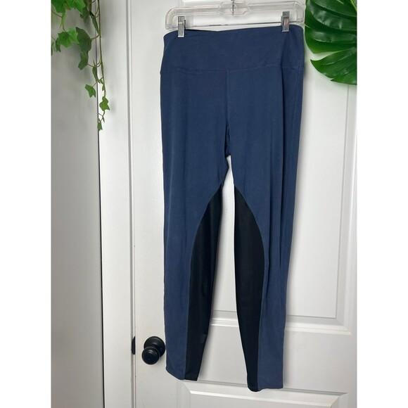 Spanx Faux Leather blue Suede Leggings size xL - Picture 2 of 12